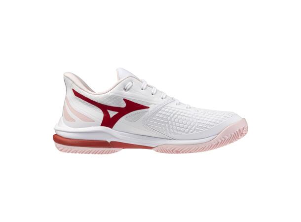 Wave Exceed Tour 7 CC W Hvit/Rød 4,5 Sko til tennis og padel 