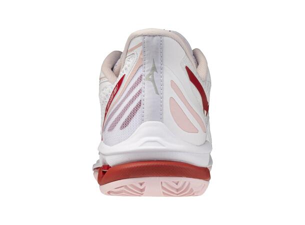 Wave Exceed Tour 7 CC W Hvit/Rød 4,5 Sko til tennis og padel 