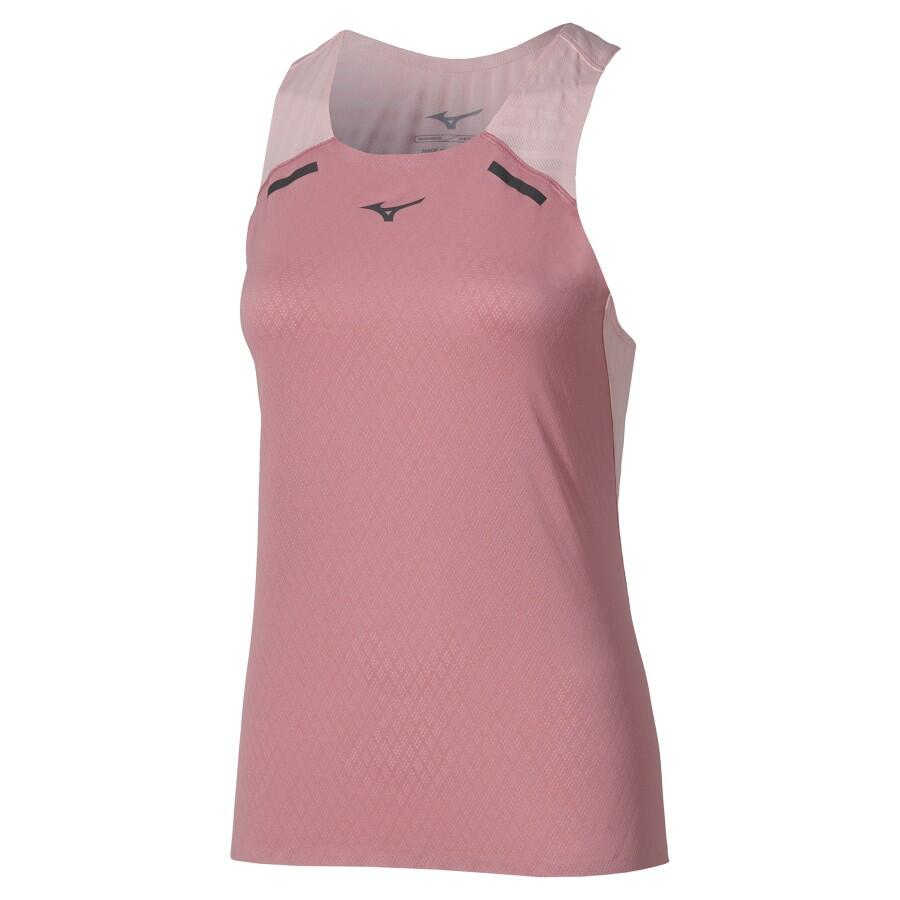 Tech Light Singlet W Rosa XS Singlet til løp, dame
