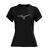 Athletics RB Tee W Sort XS T-skjorte til fritid, dame 