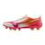 Mizuno Alpha III Elite MIX Hvit/Rosa10,5 Fotballsko, naturgress 