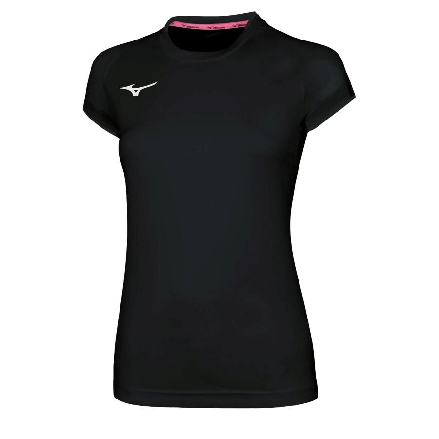 Core SS Tee W Black/Black L Teknisk T-skjorte til dame