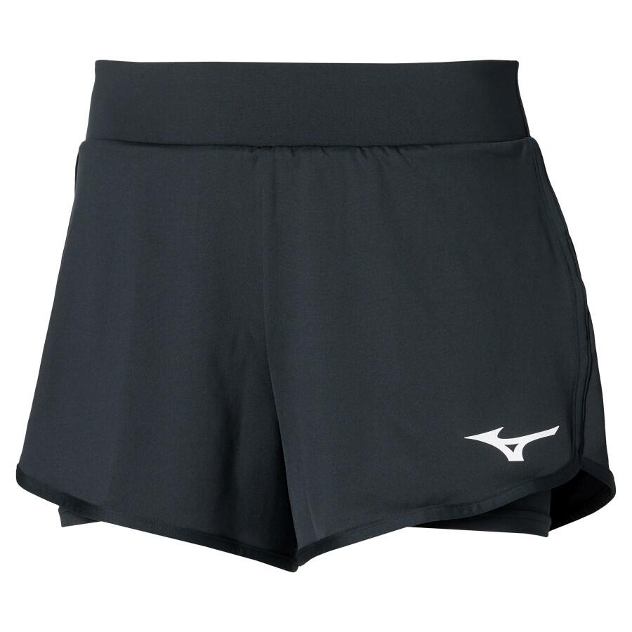 Flex Short W Sort XS Shorts til tennis, dame