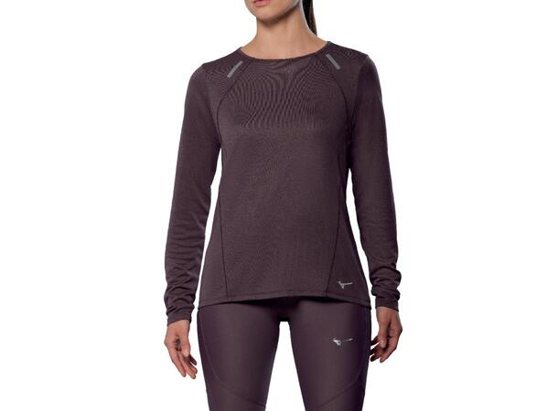 Active DryAeroFlow LS Tee W Lilla XS Langermet treningstopp - dame 
