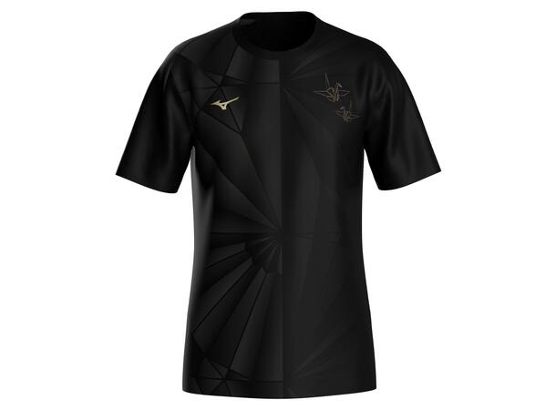 Active Dryaeroflow Graphic Tee Sort S Eksklusivt ORIGAMI design 