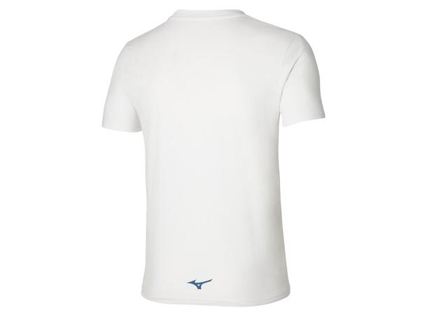 Athletics RB Tee Hvit S T-skjorte til fritid, herre
