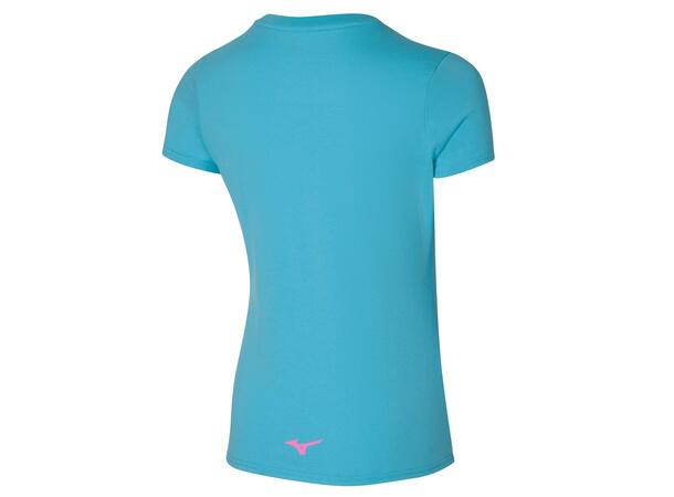 Athletics RB Tee W Blå XS T-skjorte til fritid, dame