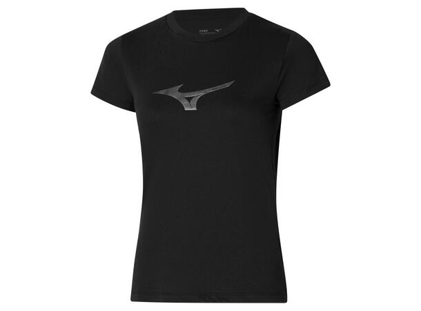 Athletics RB Tee W Sort XS T-skjorte til fritid, dame 