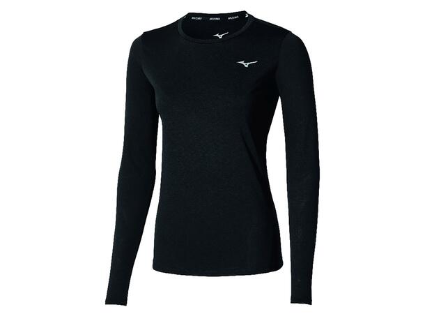 Core Impulse Long Sleeve Tee W Sort M Teknisk treningsgenser 