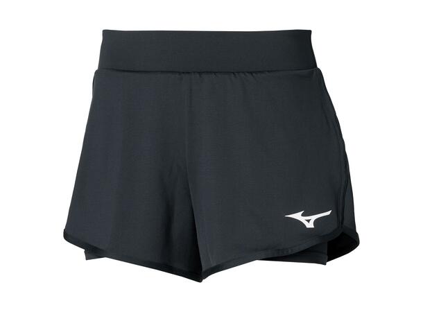 Flex Short W Sort XS Shorts til tennis, dame 