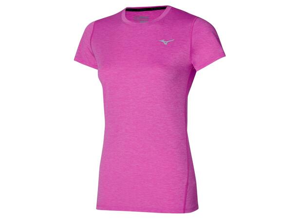 Impulse Core Tee W Rosa XS Myk, teknisk T-skjorte til dame