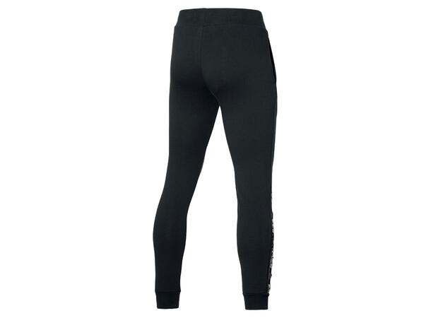 Katakana Sweat Pant Sort M Fritidsbukse herre