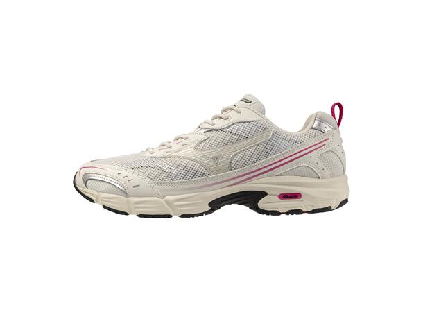 MXR Glitch Sølv/Rosa 4,5 Retroinspirert sneaker, unisex 