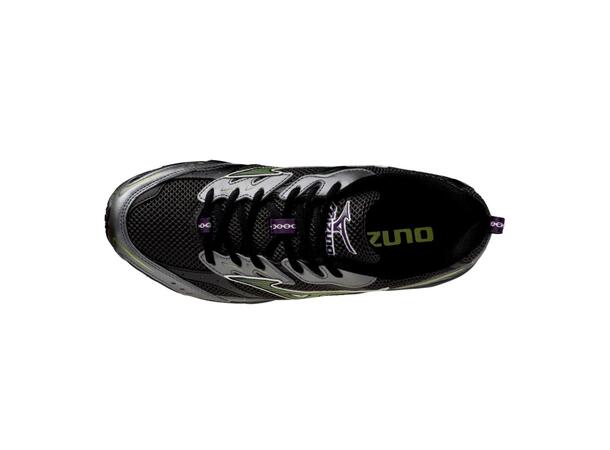MXR Sport Sort/Grønn 7,5 Retroinspirert sneakers 