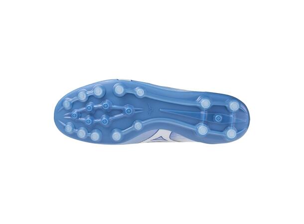 Mizuno Alpha III Elite AG Blå/Hvit 9,5 Fotballsko, gress og kunstgress 