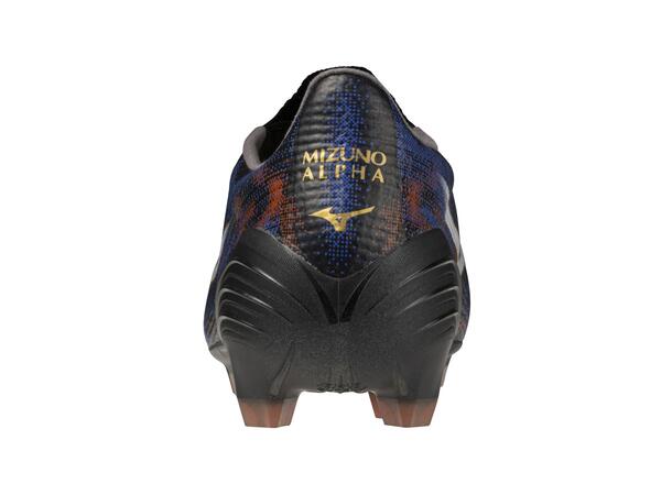 Mizuno Alpha III Japan Sort/Blå 5,5 Toppmodell til naturgress 