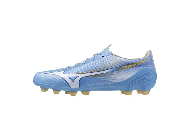 Mizuno Alpha III Pro Blå/Hvit 8,5 Fotballsko, naturgress 