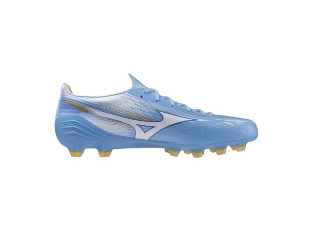 Mizuno Alpha III Pro Blå/Hvit 8,5 Fotballsko, naturgress 