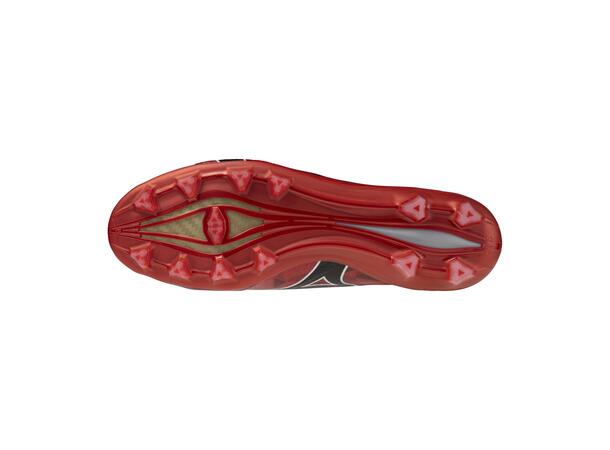 Mizuno Alpha II Japan Rød/Sort 9,5 Toppmodell til naturgress 