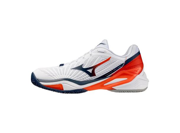 Mizuno Neo Ace CC Hvit/Blå 11 Toppmodell til tennis og padel 
