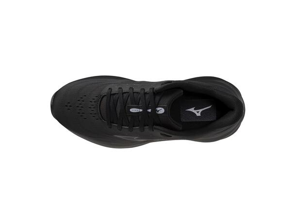 Mizuno Revolt 4 Sort/Mørk grå 9 Komfortabel løpesko til mosjonisten 