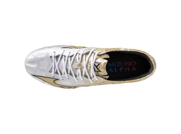 Mizuno a Elite AG Hvit/Gull 9,5 Maks fart på kunstgress 