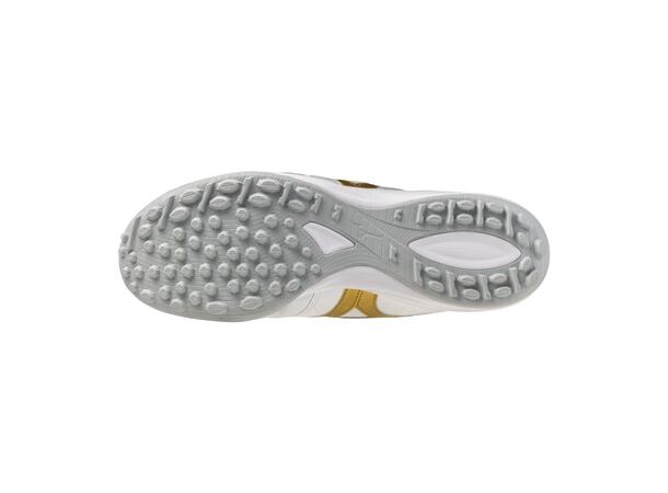 Morelia Sala Elite TF Hvit/Gull 9,5 Fotballsko til kunstgress 