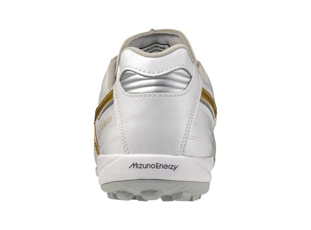 Morelia Sala Elite TF Hvit/Gull 9,5 Fotballsko til kunstgress 