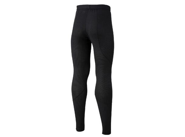 Premium Merino Wool Long Tights Sort L Innerste lag tights herre 