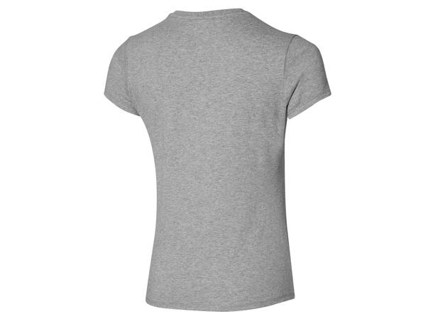 RB Logo Tee W Grå L T-skjorte dame 