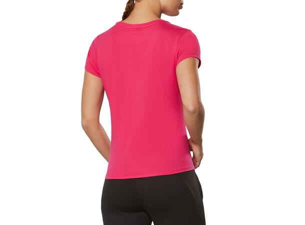 RB Logo Tee W Rød S T-skjorte dame 