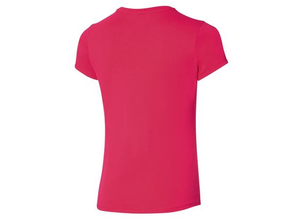 RB Logo Tee W Rød S T-skjorte dame 