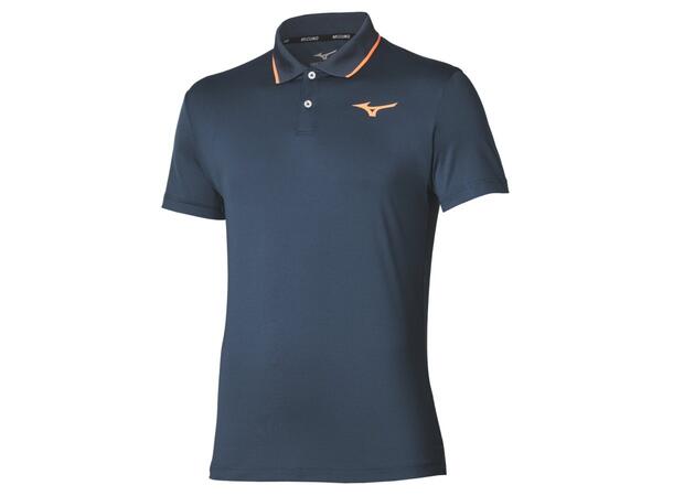 Tennis Short Sleeve Polo Mørk blå S Klassisk piquet for herre 