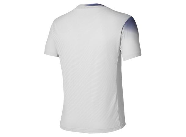 Tennis Short Sleeve Tee Grå L T-skjorte til tennis, padel og trening 