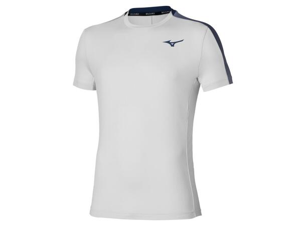 Tennis Short Sleeve Tee Grå XL T-skjorte til tennis, padel og trening 