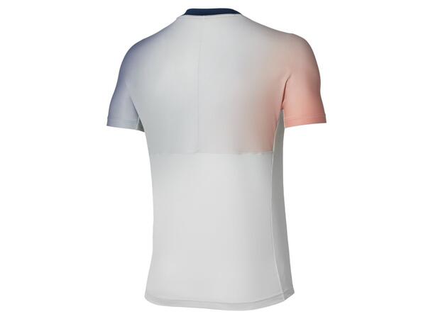 Tennis Short Sleeve Tee Grå XL T-skjorte til tennis, padel og trening 
