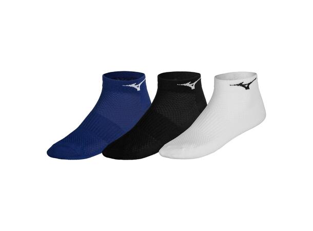 Training Mid 3P Hvit/Sort/Mørk Blå S 3-pakning løpesokker 