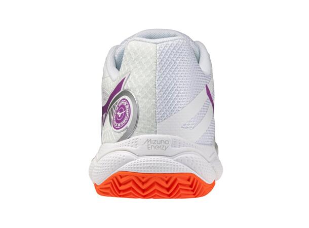 Wave Enforce Court 2 CC W Hvit/Lilla 4,5 Sko til padel og tennis, dame 