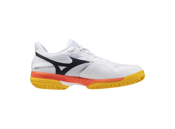 Wave Exceed Court CC Hvit/Korall 7 Sko til tennis og padel, herre 