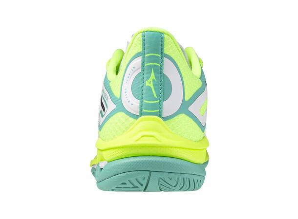 Wave Exceed Tour 6 AC W Hvit/Sort 4,5 Sko til tennis og padel 
