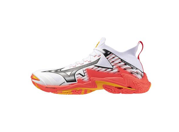 Wave Lightning Neo 3 Hvit/Korall 9,5 Lett innendørsmodell 