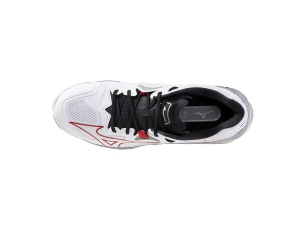 Wave Lightning Z8 Hvit/Rød 11 Lett og stabil innendørssko 