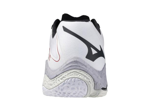 Wave Lightning Z8 Hvit/Rød 11 Lett og stabil innendørssko 