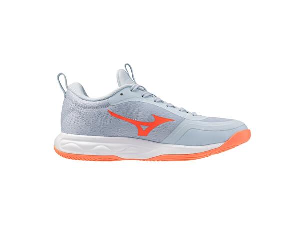 Wave Luminous Pro W Lysblå/Oransje 4,5 Innendørssko til dame 