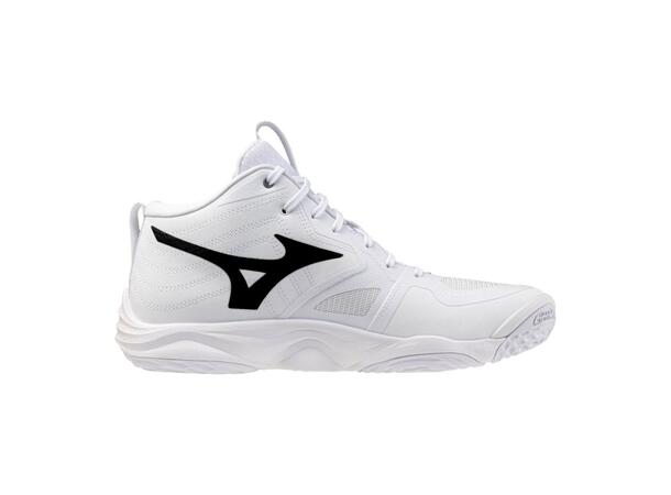 Wave Momentum Elite Mid Hvit/Grå 9 Innendørssko, mid-cut 