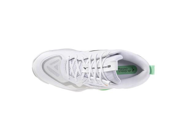 Wave Momentum Elite Mid Hvit/Sort 9,5 Innendørssko, mid-cut 