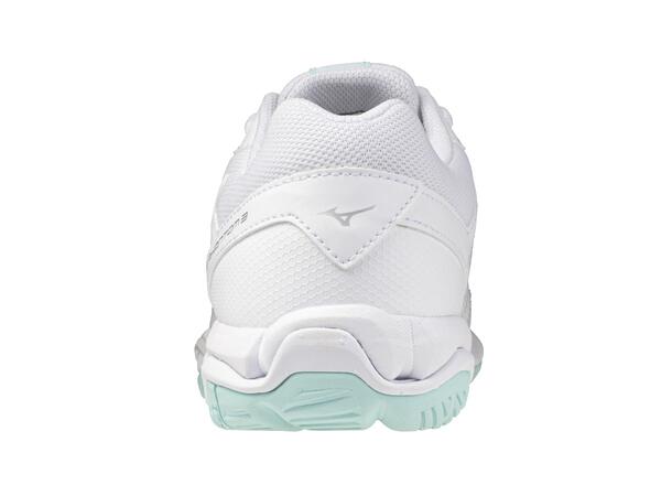 Wave Phantom 3 W Hvit/Turkis 4,5 Innendørssko, dame 