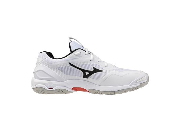 Wave Stealth 6 Hvit/Sort 10,5 Populær innendørssko 