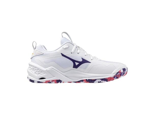 Wave Stealth Neo 2 W Hvit/Lilla 6,5 Toppmodell for håndballspillere 