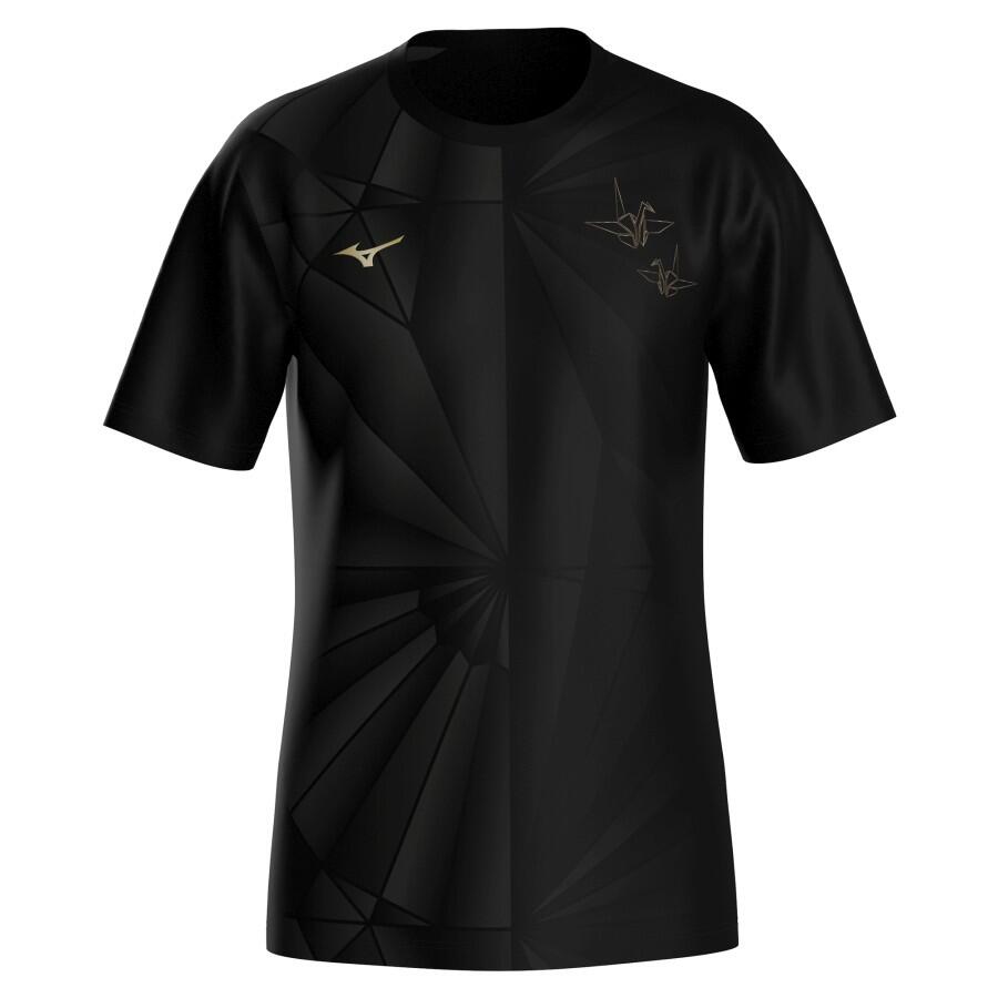 Active Dryaeroflow Graphic Tee Sort S Eksklusivt ORIGAMI design